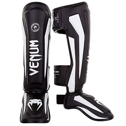Venum Elite Standup Shin Guards - color: Matte/Black, size: Large