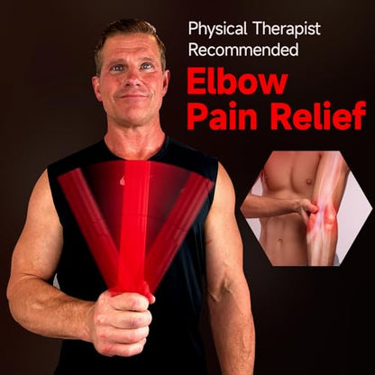 FitBeast Flex Therapy Bar, Tennis Elbow Therapy Bar - Ideal for Relieve Tendonitis Pain & Improve Grip Strength, Fitness Resistance Bar for Golfers Elbow & Tendinitis, Twist Bar for Physical Therapy - color: 1 Piece - Green - Light
