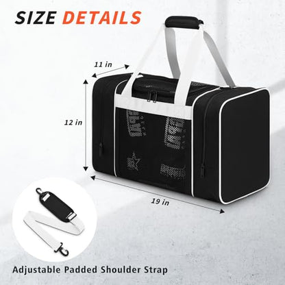 Boxing Gym Duffle Bag, Breathable Mesh Gym Bag for Boxing Gear | Ventilated Design, Wet Pocket, Privacy Pocket, Removable Shoulder Strap | Boxing, MMA, Muay Thai, BJJ & Wrestling Workout Bag - color: White