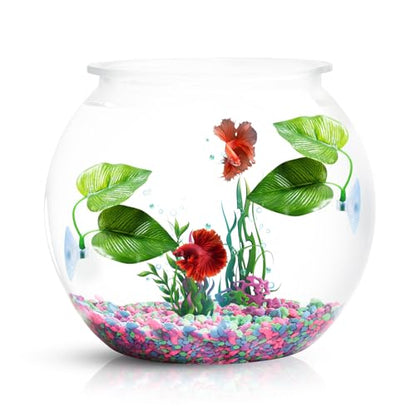 4 Pack Betta Fish Leaf Pad Improves Betta's Health by Simulating the Natural Habitat - Natural, Organic, Comfortable Rest Area for Fish Aquarium - size: 4 Pack