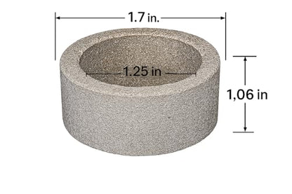 Awesome Aquatic Aquarium Plant Weight Ceramic Ring Pot 6 Pack Plant Anchor Anti Floating Plants Water Plants Fix Ring Aquarium Plant Weights Pot (6 Pack Rings)