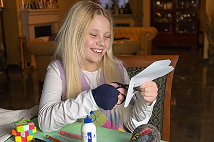 Handithings® Hand Weight for Children to Adults (5 Sizes) – Essential Tremor Help for Daily Tasks: Fine Motor Development, Physical Therapy & Rehab Stability Aid for Eating & Writing. Proudly Hand Made in the USA! (Fits Right/Left) (PLEASE MEASURE HAND PE