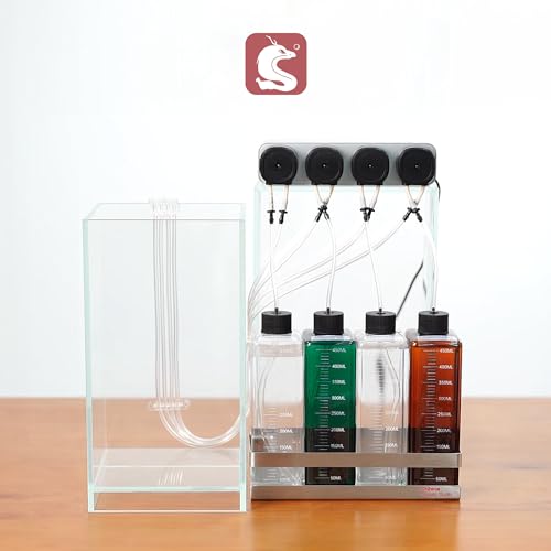 Chihiros Dosing Container - Dosing Reservoir - Dosing Pump Container - Storage Container for Aquarium Supplies - Fish Water Container - Precision Dosing of Fish Tank - Aquarium Supplies Dosing Kit