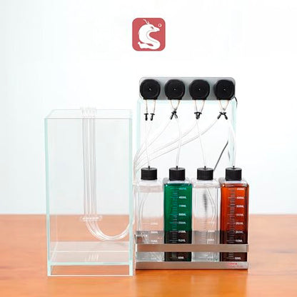Chihiros Dosing Container - Dosing Reservoir - Dosing Pump Container - Storage Container for Aquarium Supplies - Fish Water Container - Precision Dosing of Fish Tank - Aquarium Supplies Dosing Kit