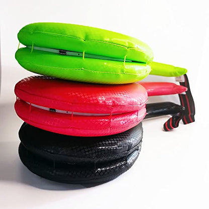 Force Test Kick pad Boxing Taekwondo Kickboxing Power Meter Paddle Impact Measure (red)