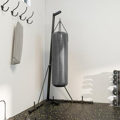 Soozier Foldable Punch Bag Stand Height Adjustable
