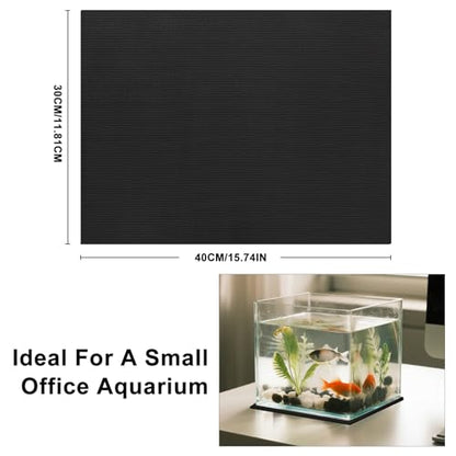 Aquarium Leveling Foam Mat, 6mm Fish Tank Mat for Under Tank, 15.75X11.81inch Waterproof Compressible Neoprene Mat for Turtle Fish Tank