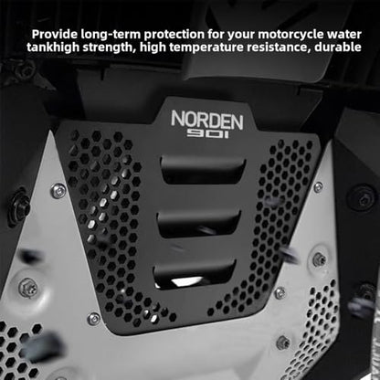 FOR Norden 901 norden 901 2024 2023 2022 accessories water tank protection cover motorcycle engine protection cover rear mud splash grid radiator protection anti-sand net grille heat conduction net