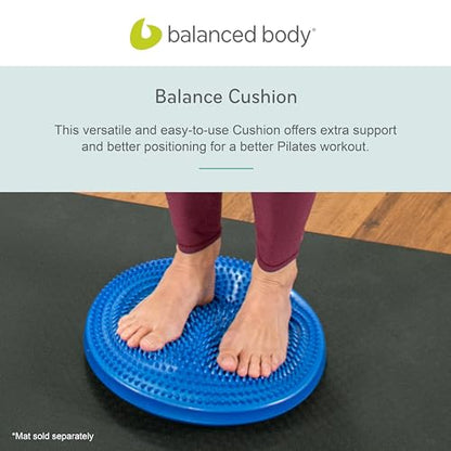 Balance Cushion, Inflatable Pilates Stability Disc, Balanced Body | Inflatable Disc for Balance Exercises and Muscle Release; Exercise Equipment for Home Gym or Pilates Studio Use