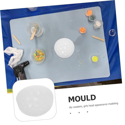 NUOBESTY Irregular Pebble Silicone Mould for DIY Stone Crafting Aquarium Decor Safe Durable Silicone Material for Unique Home Decorations and Gifts