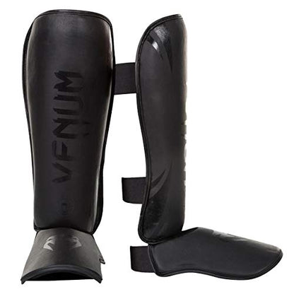 Venum Challenger Standup Shin Guards - color: Matte/Black, size: Medium