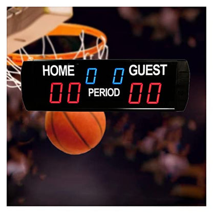 Electronic Scoreboard Portable Score Board Wireless Electronic Led Tennis Padel Digital Scoreboard for Games Volleyball/Basketball/Football/Ping Pong/Badminton,Score Keeper