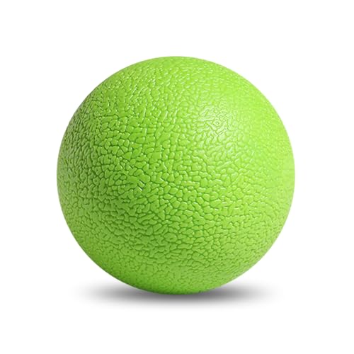 GOGO Massage Lacrosse Ball for Physical Therapy, Myofascial Release, Yoga Deep Tissue, Trigger Point, Muscle Soreness (Green) - color: Green