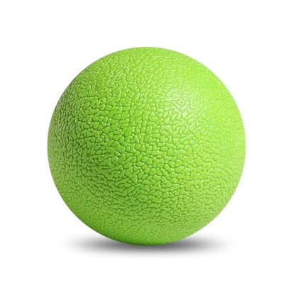 GOGO Massage Lacrosse Ball for Physical Therapy, Myofascial Release, Yoga Deep Tissue, Trigger Point, Muscle Soreness (Green) - color: Green