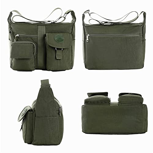 Cross Body Bag Women's Shoulder Bags Multi Pocket Casual Handbag Travel Messenger Bags