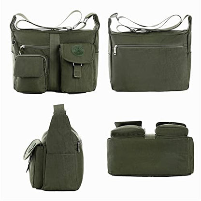 Cross Body Bag Women's Shoulder Bags Multi Pocket Casual Handbag Travel Messenger Bags