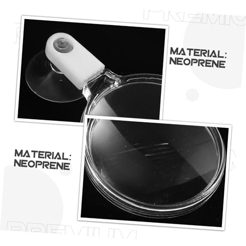 Hemoton Aquarium Glass Cup Microlandscape Viewer for Small Animals and Plants Design Observation Fish Tanks