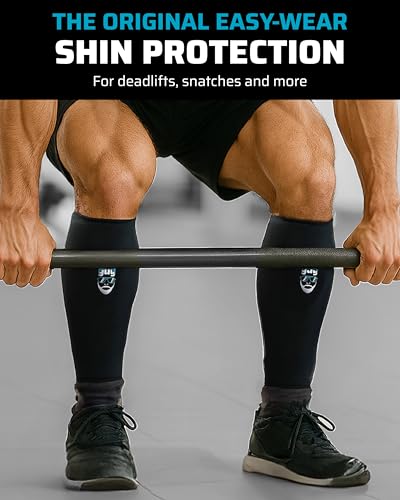 THEFITGUY Deadlift Shin Guards for Weight Lifting and Functional Training