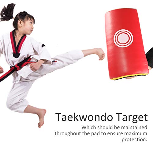 PerGar Taekwondo Block Target, Curved Kickboxing Kicking StrikeShield, Versatile Kickboxing StrikeShield, Foot Kickboxing Punching Pad Foot Hand Guard