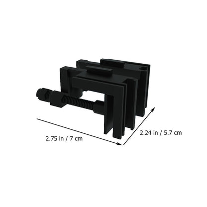 balacoo 2pcs Fish Tank Clips Aquarium Fixed Clips for Change Holders Groove Design for Wire Organization and Secure Hose Fixation