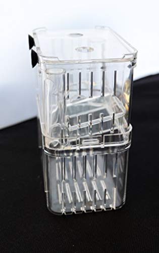 Aquarium Fish Tank Breeding Breeder Rearing Box Hatchery Clear Isolation Case (BX-003) - size: BX-003