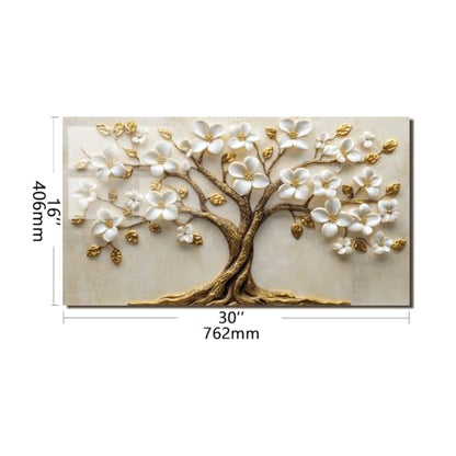 Evgosm Tempered Glass Backsplash for Kitchen, Flowers Stove Splashback, Glass Backsplash, Used for Kitchen Wall Protection and Decoration, Easy to Install and Clean. (30x16'')