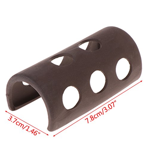 Shrimp Hide, Shrimp Cave, Ceramic Shrimps Dome Hide Shelters, Aquarium Decor Ceramic Tube with Holes, House Cave Landscape, Ornament for Smalls Fish Shrimps Cichlid Hiding Rest, Spawning Heater Light