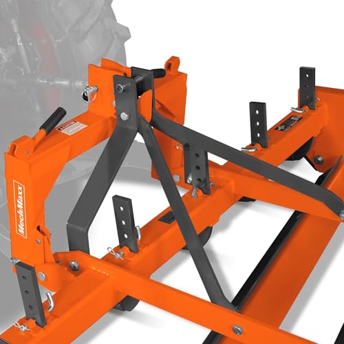 84" Heavy Duty Tractor Land Leveler Land Plane Scraper Grader Attachment with 6 Shanks 3 Point Hitch,Cat. 1, 30-60HP, Model LP84