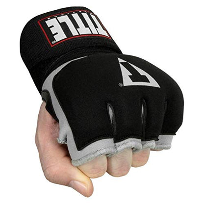 TITLE Boxing Platinum Prime Gel Fist Wraps 2.0 - Boxing Wraps, Quick Wraps Boxing, Boxing Quick Wraps, Boxing Hand Wraps, Hand Wraps for Boxing Gloves, MMA Gloves, Men Wrist Wraps Boxing - size: Large
