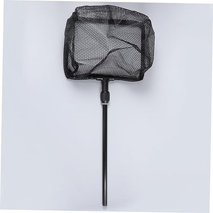 Aquarium Durable Fish Tank Tools Kit with Gravel Rake Scraper Plant Fork Sponge Brush Net for Easy Aquarium Maintenance Green
