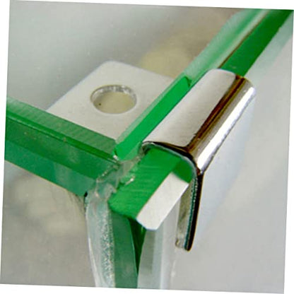 DOITOOL 3sets Fish Tank Glass Cover Clips Aquarium Acrylic Clips Aquarium Accessories 4pcs*3