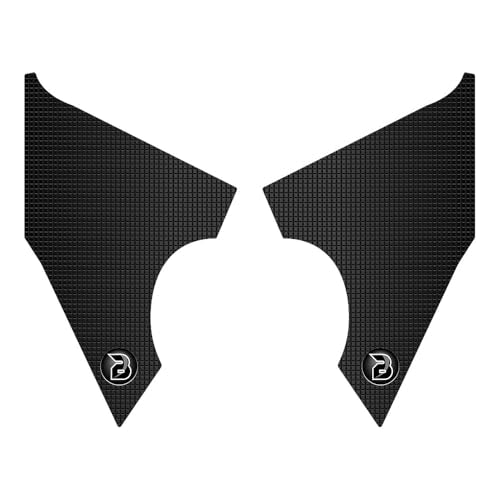 BLOQ Motorcycle Tank Grips compatible with VITPILEN 401 (2018-) Tacky Grip - Black
