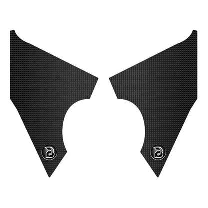 BLOQ Motorcycle Tank Grips compatible with VITPILEN 401 (2018-) Tacky Grip - Black