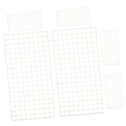 6pcs Aquarium Divider Isolation Board Cups Mesh Divider for Fish Tank for Breeding and Separating Fish and Water Permeable Design