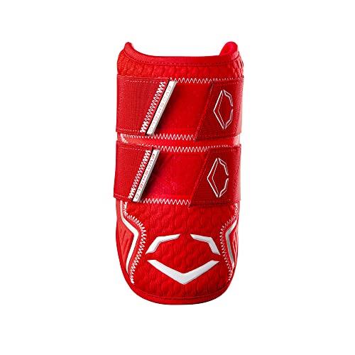 EvoShield Pro-SRZ 2.0 Batter's Elbow Guard - color: Scarlet, size: Small, style: Double Strap
