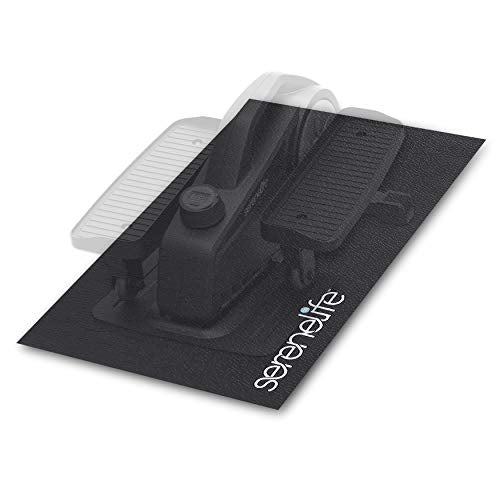 SereneLife Elliptical Floor Mat - Non-Slip, Durable for Exercise Machines, Gym & Jump Rope - SLELMAT5
