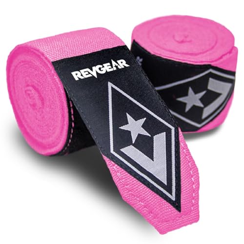 Revgear Elastic Handwraps - color: Pink