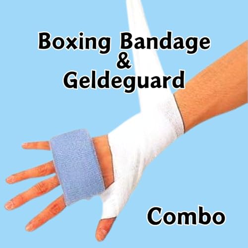 Winning Boxing Bandage (Stretchable Type) VL-B and Geldeguard NG-2, and Sticky Notes Set