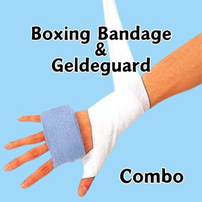 Winning Boxing Bandage (Stretchable Type) VL-B and Geldeguard NG-2, and Sticky Notes Set