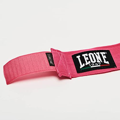 LEONE 1947, Hand Wraps Black - color: pink, size: 2,5 m