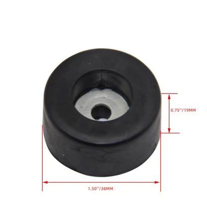 4Pcs Anti Vibration Foot Pad Rubber Isolation Pads Rubber Bumper Feet | For Compressors, Generators, Sound Machine, Power Amplifie,Instrument, Furniture Ect