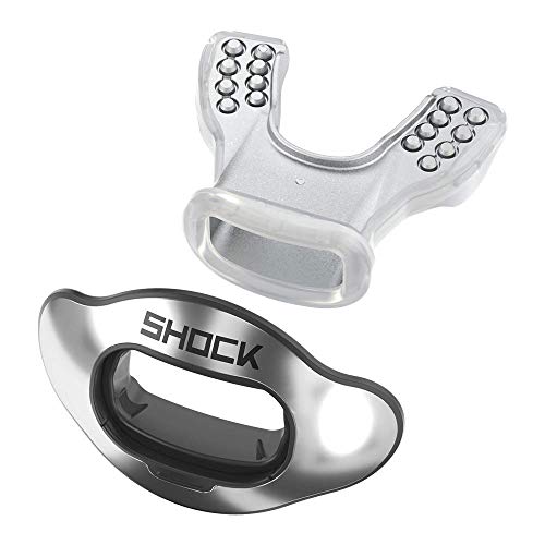 Shock Doctor 39-99-31 Interchange Mouthguard Silver Chrome OSFA-OSFA