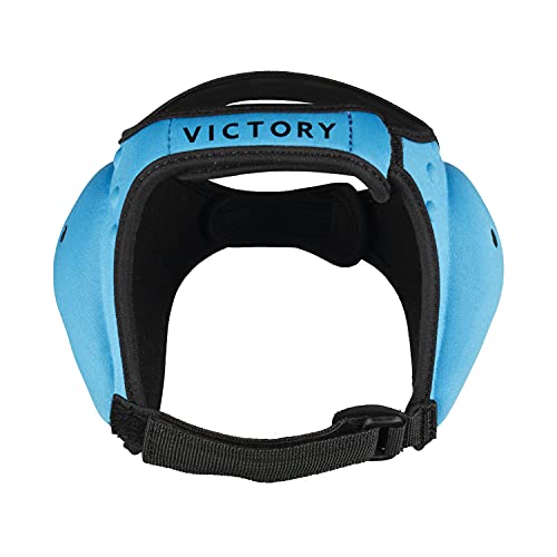 Wrestling BJJ Grappling Headgear - Adjustable Ear Guard - Ultra Soft Ear & Head Guard - Adult & Youth - color: Blue, size: Youth