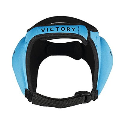 Wrestling BJJ Grappling Headgear - Adjustable Ear Guard - Ultra Soft Ear & Head Guard - Adult & Youth - color: Blue, size: Youth