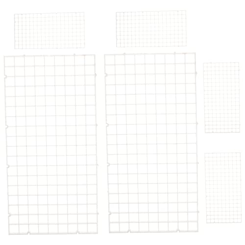 Mikikit 6Pcs Fish Tank Divider Isolation Board Compartment for Aquarium Durable Pe Board for Fish Separation and Breeding