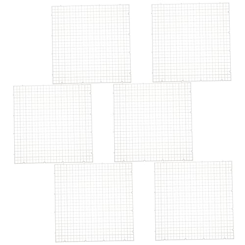Kisangel 6pcs Fish Tank Divider Aquarium Board Fish Divider for Breeding Easy to Install Versatile Separator - size: 30X30cm
