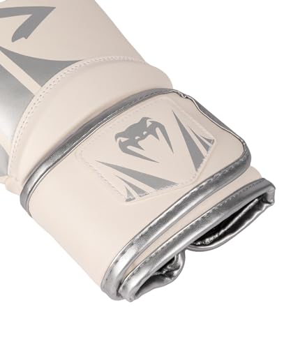 Venum Challenger Boxing Gloves - color: White/Silver, size: 12-Ounce, style: Challenger 2.5