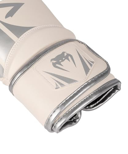 Venum Challenger Boxing Gloves - color: White/Silver, size: 12-Ounce, style: Challenger 2.5
