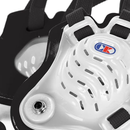 Cliff Keen Youth Tornado Wrestling Headgear - color: Translucent/Black/Black, size: One Size