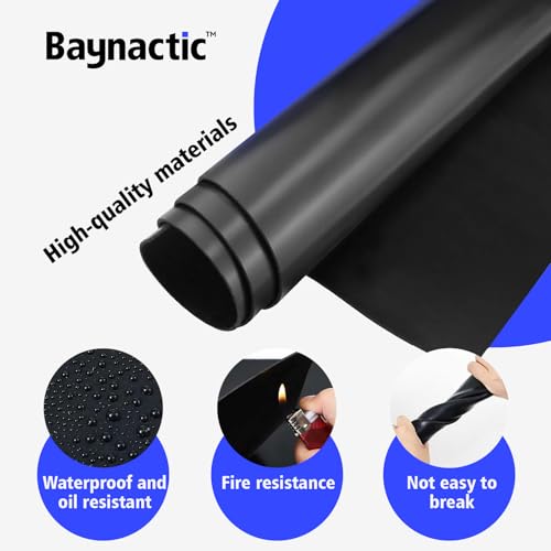 Neoprene Rubber Sheet 12" x12' – 1/16" Thick, Oil & Water Resistant Gasket Material for Seals, Pads, Floor Protection